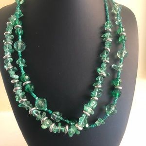 Beautiful green necklace